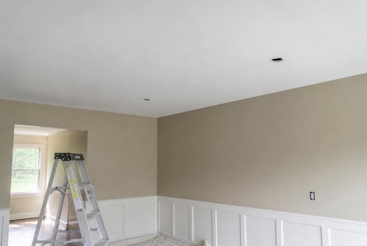 Ceiling Water-Damage Repair — Drywall project by REN Specialists in Alpharetta, GA