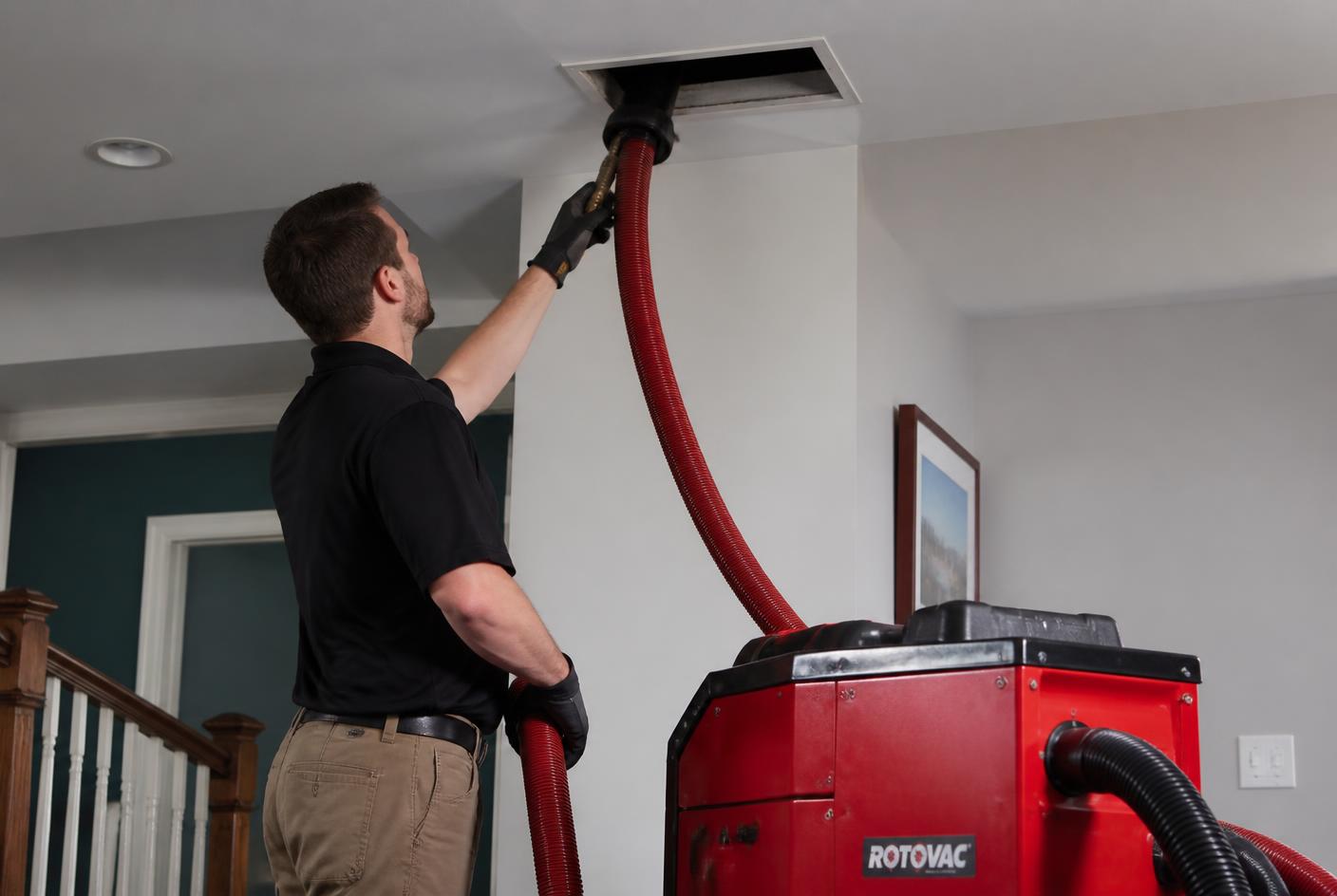 Post-Renovation Duct Cleanout — Duct Cleaning project by REN Specialists in Marietta, GA