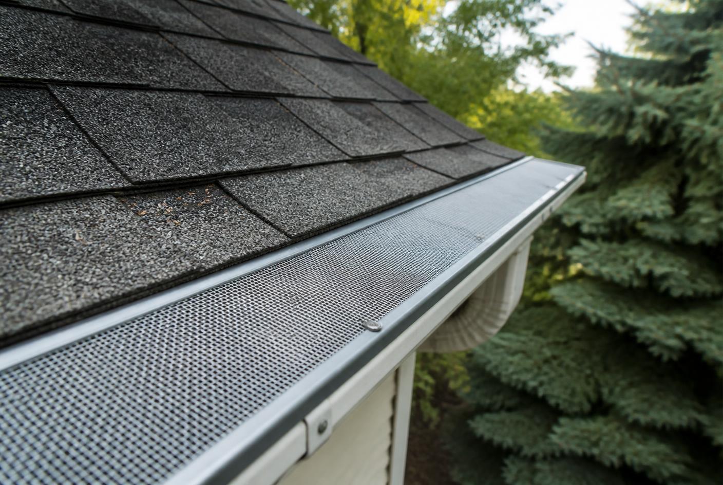 Gutter Guard Installation — Gutters project by REN Specialists in Johns Creek, GA
