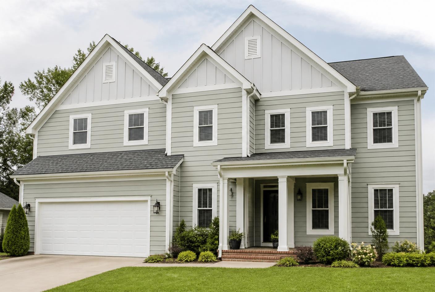 Full Fiber Cement Re-Side — Siding project by REN Specialists in Kennesaw, GA