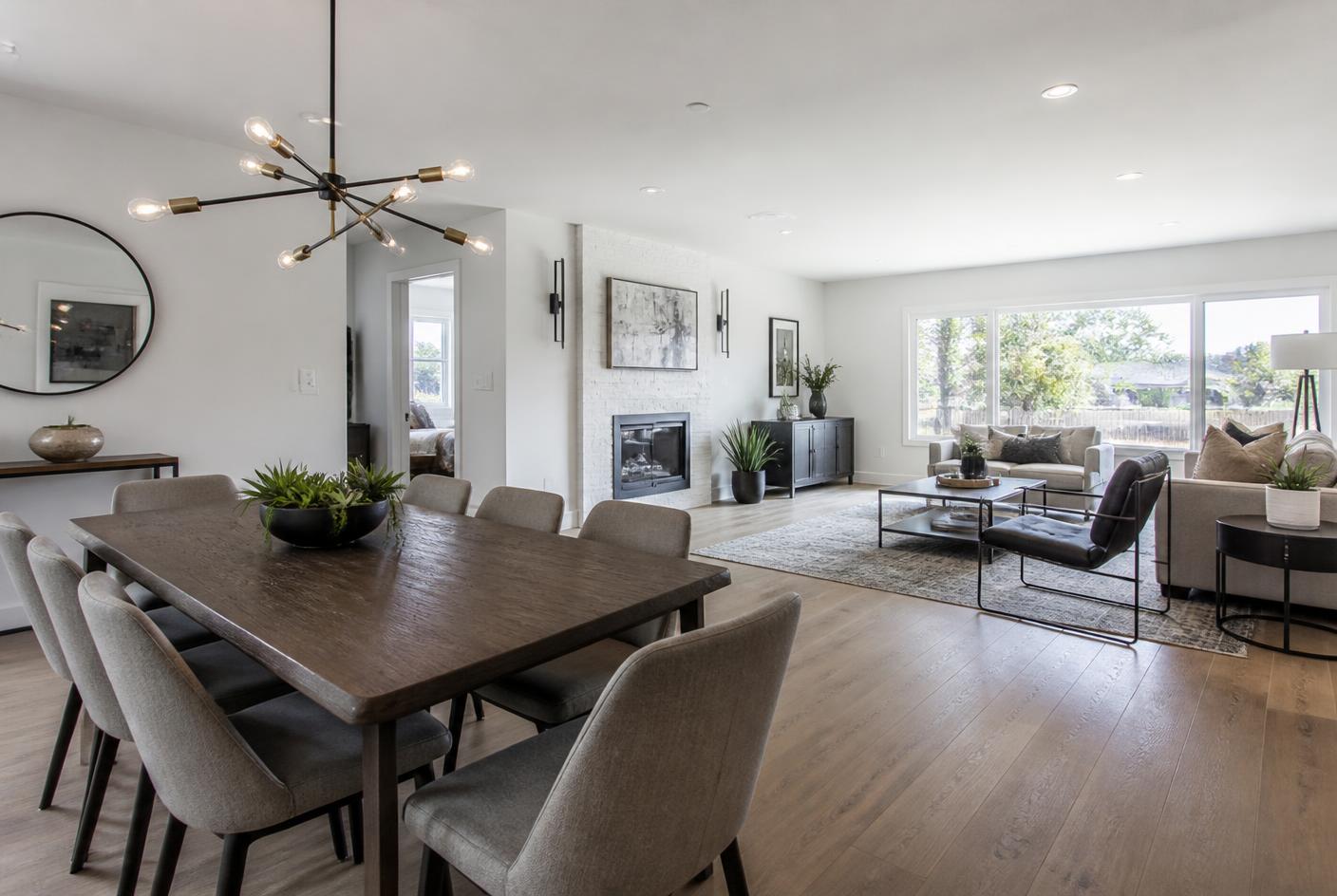 Open-Concept Interior Renovation