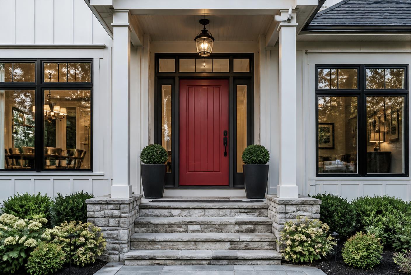 Statement Windows & Entry Door